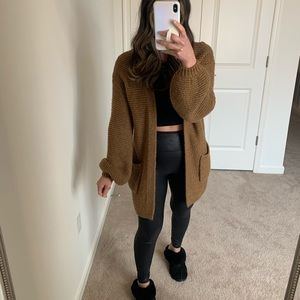 Abercrombie and Fitch Balloon Sleeve Sweater